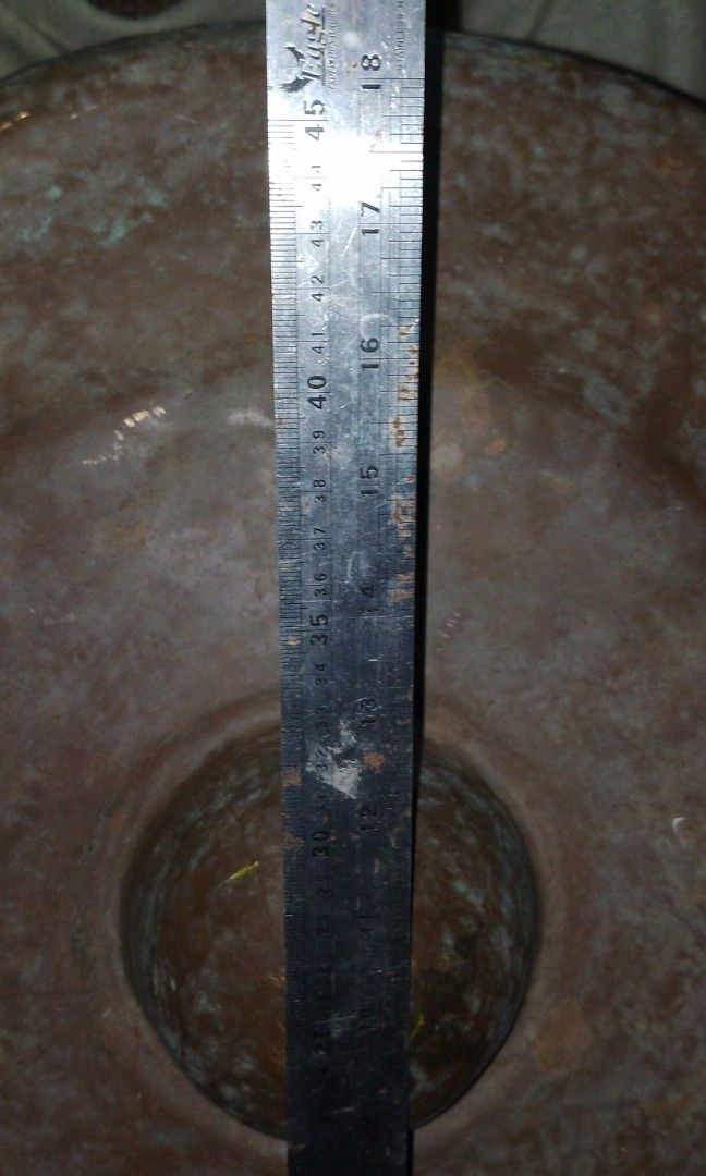 Agung (antique) (Category: Musical Instruments) located in Quezon City. Submitted by neverfoundland (Listing ID 1316944703, Image 2). Description: Agung (vintage) A traditional instrument used by our indigenous tribe in Mindanao. This piece has been in the family of the original owner since 1950's Some sign of used original patina as you see in the picture. Size 18 an unusual size of this instrument. Negotiable Payment thru bank or Gcash before d