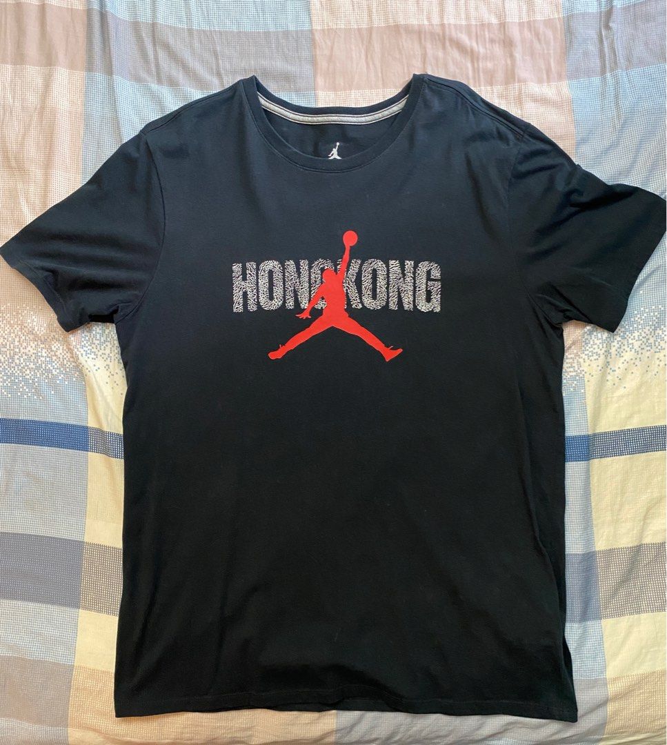 Air Jordan HK Nike Tee, 男裝, 運動服裝- Carousell