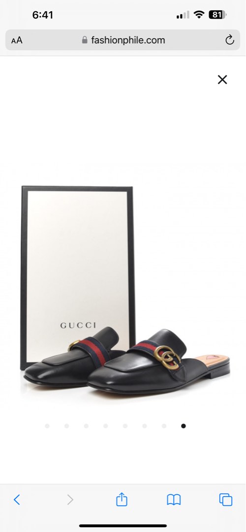 Gucci peyton slippers online