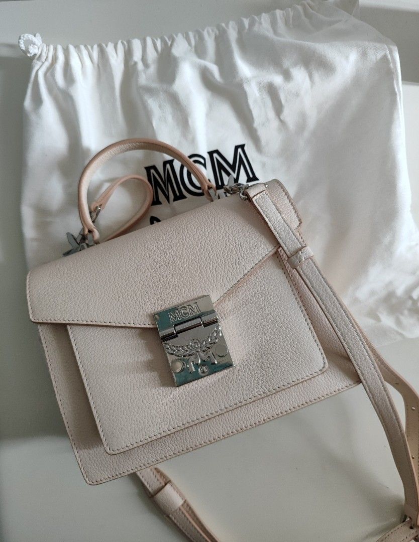 Authentic MCM Patricia Satchel Bag
