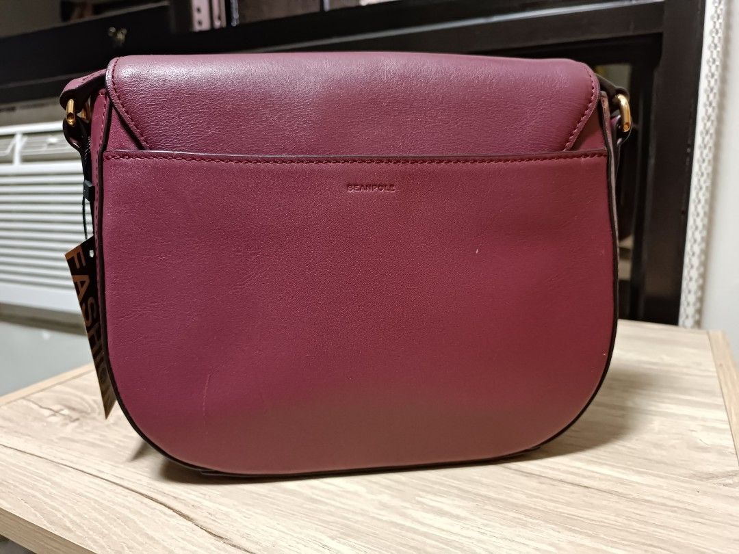 Bean pole Saddle Sling bag Orig from Korea Women s Fashion Bags Wallets Cross body Bags on Carousell