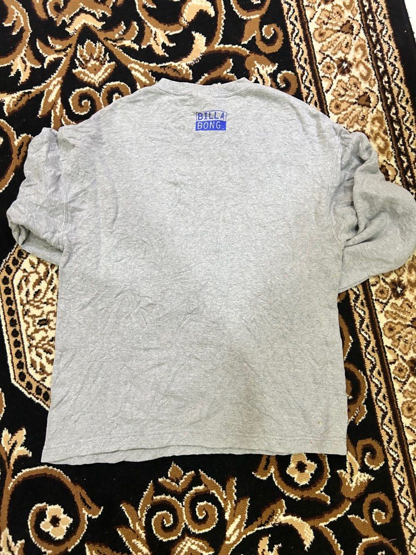billabong vintage sweatshirt Men s Fashion Tops Sets Tshirts Polo Shirts on Carousell