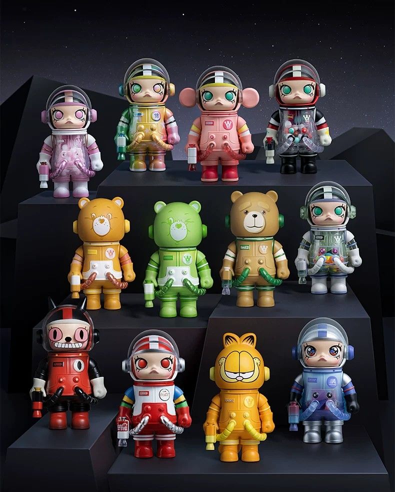 [BRAND NEW! POPMART] POPMART MEGA SPACE MOLLY 100% VERSION 3 ANNIVERSARY  SERIES FULL SET AND INDIVIDUAL CHARACTERS AVAILABLE