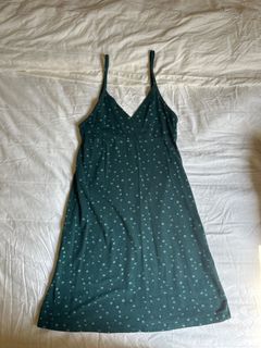 green emerald velvet dress Brandy green dress main image 0