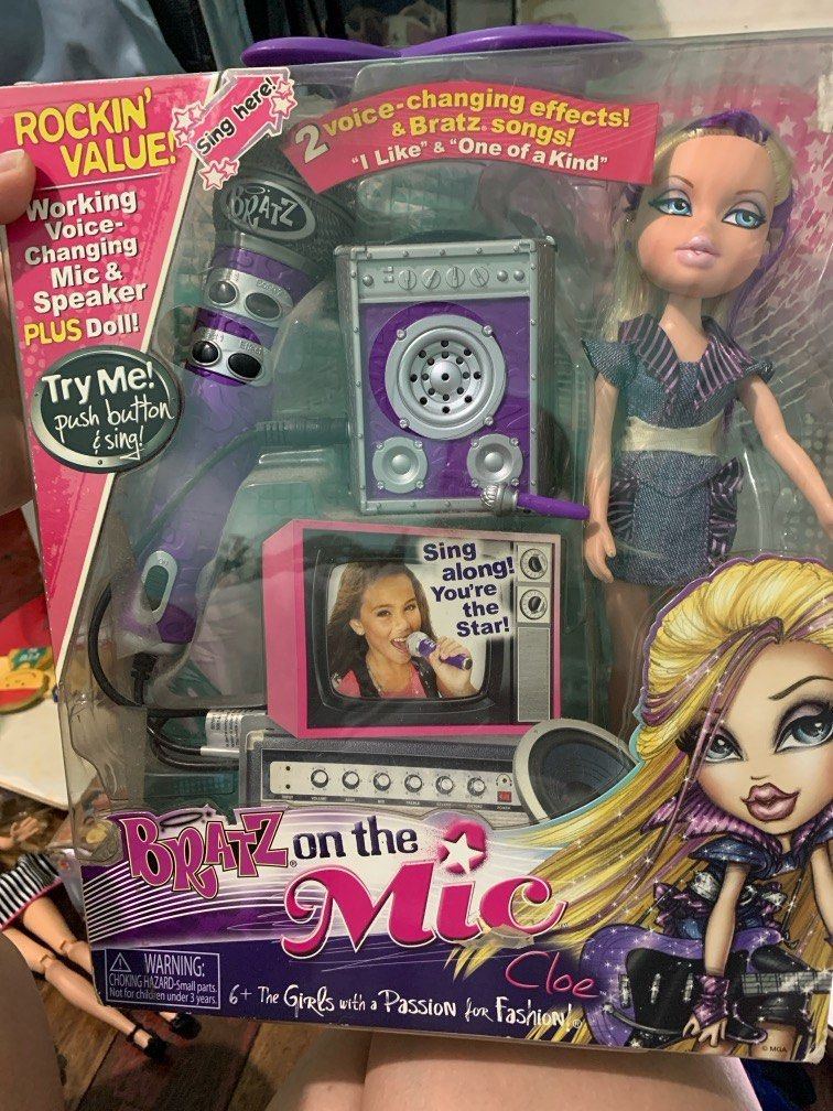 Bratz on the Mic (Chloe) (Category: Kids Toys) located in Makati City. Submitted by heartbiz (Listing ID 1316921932, Image 1). Description: NRFB.