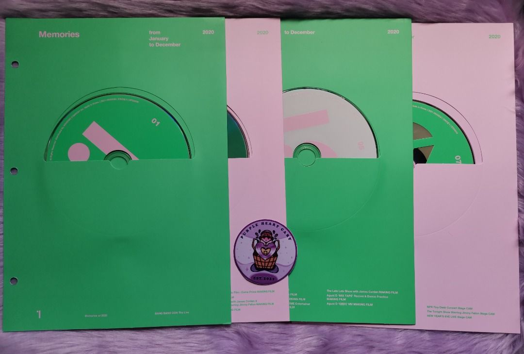 BTS MEMORIES OF 2020 DVD (Category: CDs & DVDs) located in Makati City. Submitted by phc19 (Listing ID 1316970049, Image 3). Description: 👀 PLEASE BASAHIN MUNA MAIGI BAGO MAGTANONG.👀 📌INCLUSIONS ✔ 7 DISCS ✔ UNPLAYED 📝 CLICK THE LINK BELOW TO ORDER ⬇️ 🔗 https://linktr.ee/purpleheartcart 🚫 NO HAGGLING / LOWBALLING OF PRICES. PRICES ARE FIXED. 🚫 NO COD 🚫 NO RUSH SHIPPING ✨ ONHAND AND OFFICIAL ✨ FLAWS/CONDI STATED IF NONE MEANS MINT! 📌 Liste