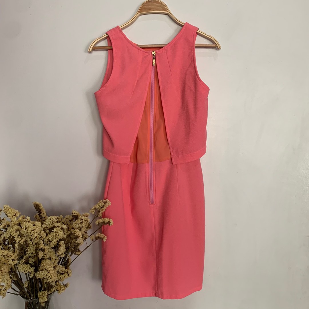 Candies Pink Sleeveless Dress Women s Fashion Dresses Sets Evening dresses gowns on Carousell