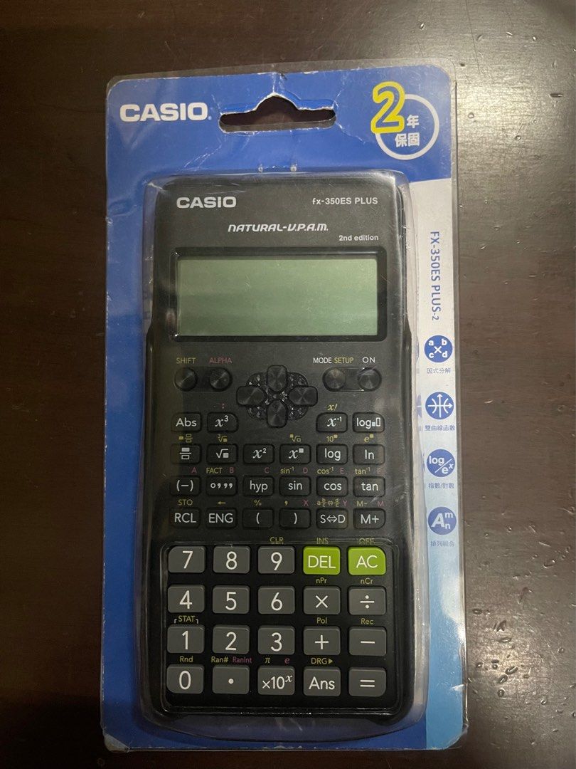 Casio fx 35 top