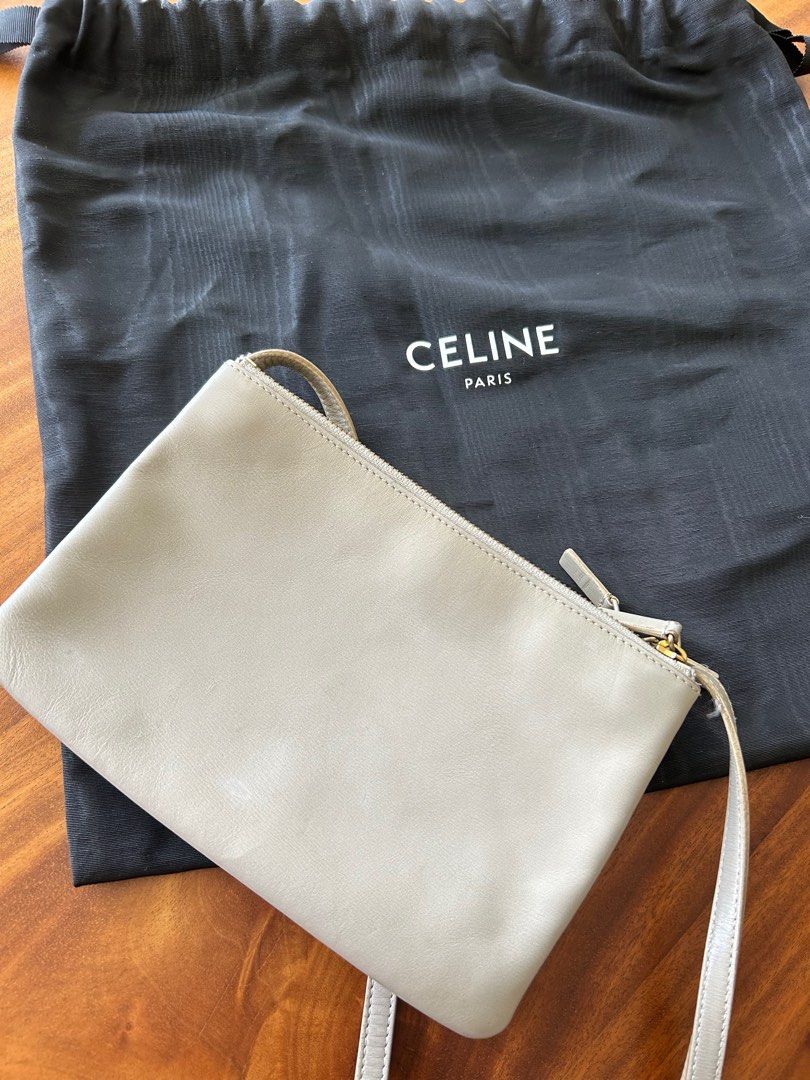 Celine trio bag grey shop