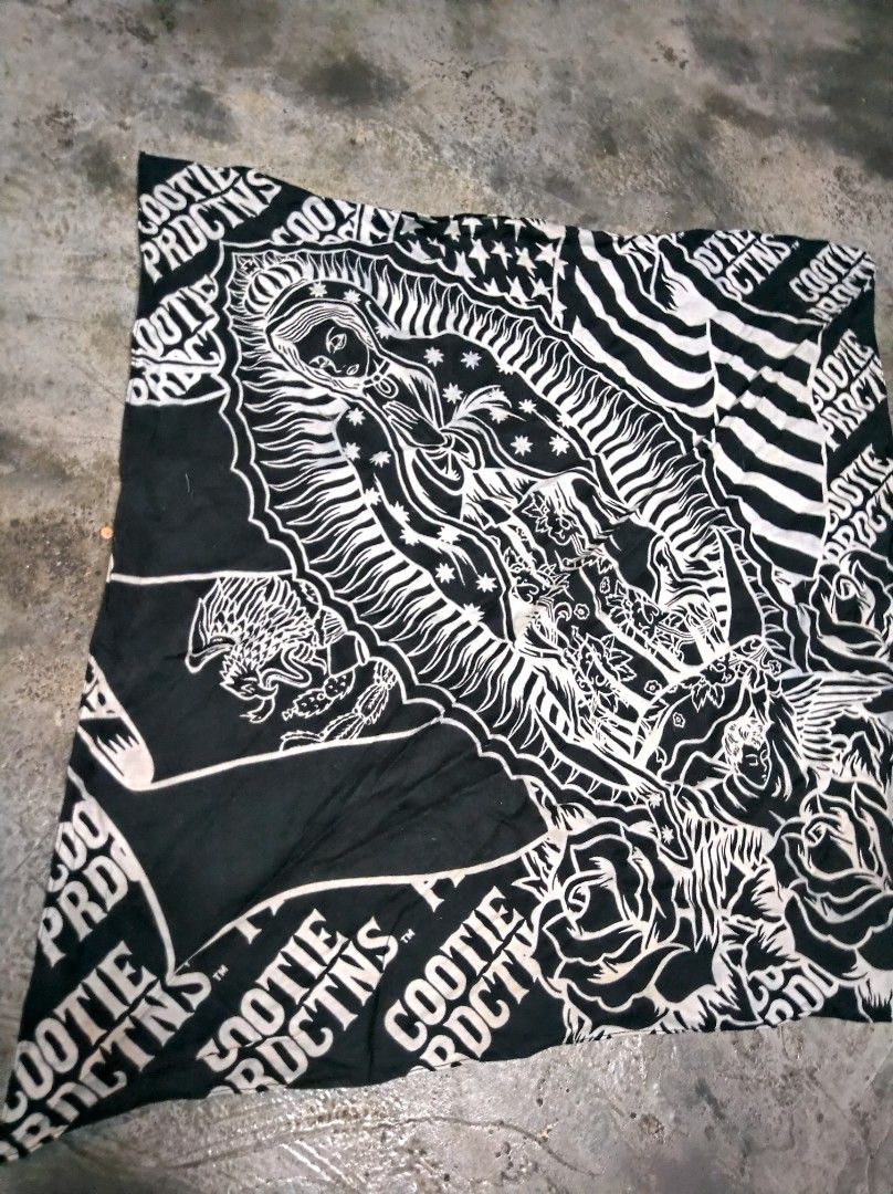 Chicano Cholo Mexicana Mother Mary Bandana Handkerchief La Cultura, Men ...