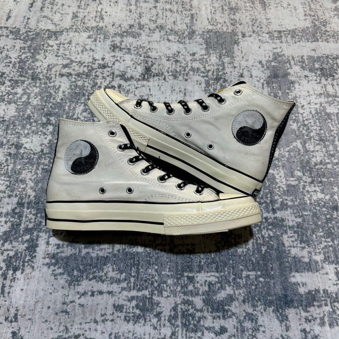 Converse 70s high YIN DAN YANG, Fesyen Pria, Sepatu Sneakers di
