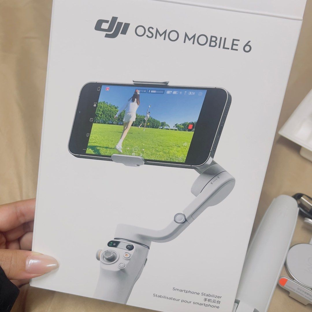 DJI Osmo Mobile 6 (Category: Mounts & Holders) located in Quezon City. Submitted by dealsandsteals.mnl (Listing ID 1316908288, Image 1). Description: Dji Osmo Mobile 6 Used once to try Good as new Complete Mode of payment: • Gcash • Bank Transfer Shipping via: • Lalamove • Grab Express Meet up: • Starbucks Roosevelt • Fishermall • Trinoma.
