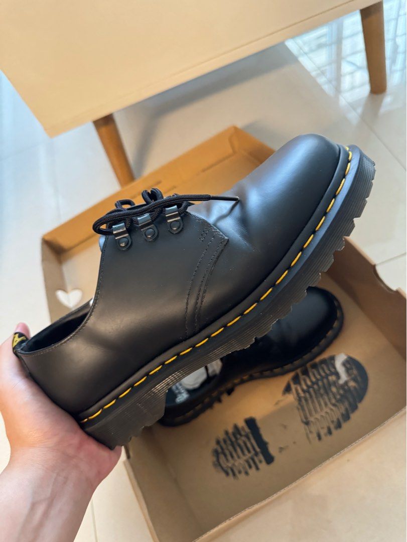 Dr Martens Leather Shoe 1461 Ben Men s Fashion Footwear Dress Shoes on Carousell