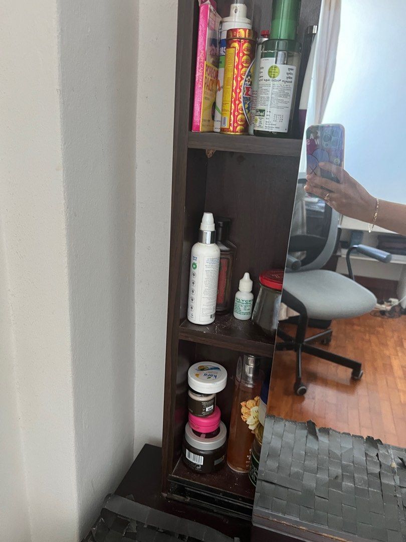 Dressing table (Category: Other Home Furniture) located in Singapore. Submitted by shinestars (Listing ID 1316889518, Image 2). Description: Well used dressing table. Not for fussy people Photos all uploaded Showed things not included. .