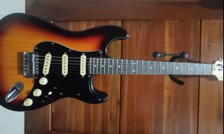 RJ Terracaster Electric Guitar including amplifier, cables, strap and ...