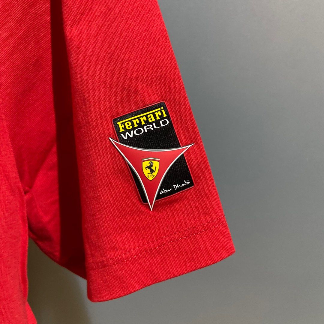Ferrari world t shirt hotsell