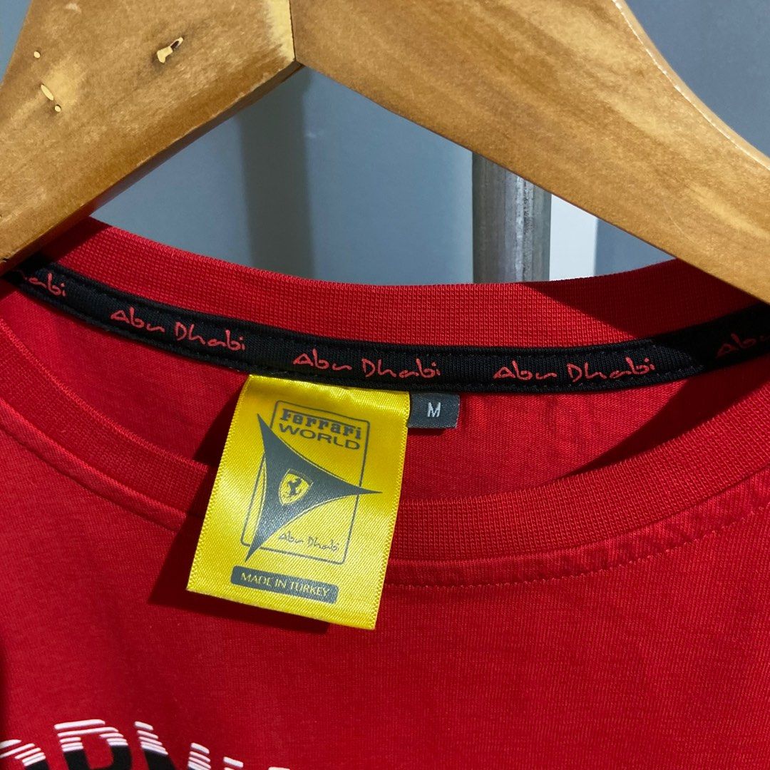 Ferrari world t shirt top