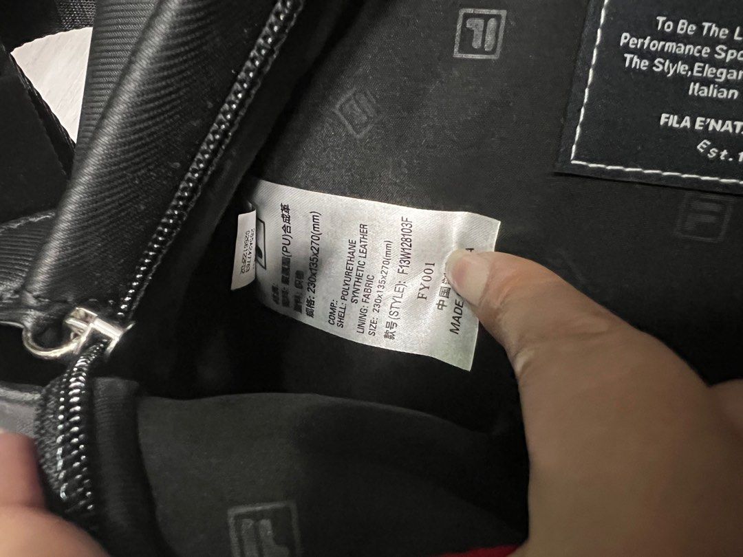 Fila small backpack