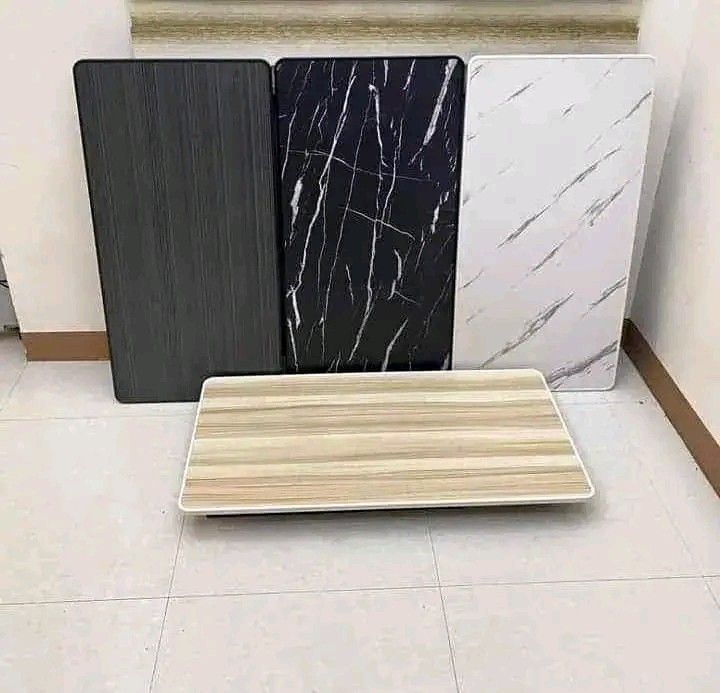 FOLDABLE TABLE - DINING TABLE/STUDY TABLE/OFFICE TABLE (Category: Tables & Sets) located in Manila. Submitted by bambooreye87652 (Listing ID 1316829431, Image 2). Description: p1,100 - 120*60 p1,000-100*50 SAME DAY DELIVER MOP:COD/GCASH.