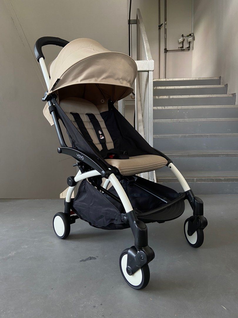 Free Delivery Babyzen yoyo cabin travel stroller Taupe Babies Kids Going Out Strollers on Carousell