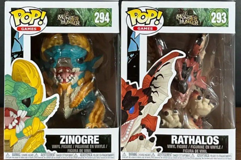 Funko Pop Monster Hunter, Hobbies Toys, Toys Games on Carousell