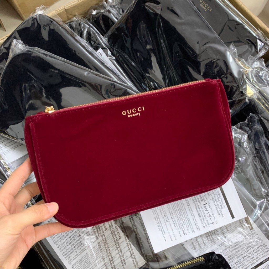 Gucci beauty makeup bag hot sale