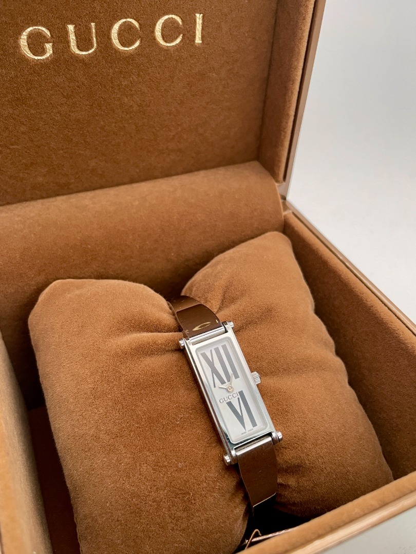 Gucci 1500l watch stainless steel store