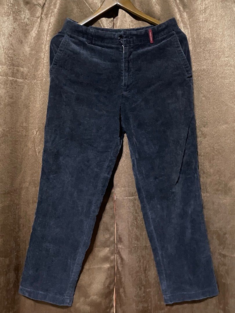gucci miuccia dark grey corduroy pants Women s Fashion Bottoms Jeans on Carousell