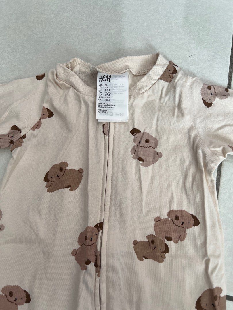 H&m footless sleepsuits clearance