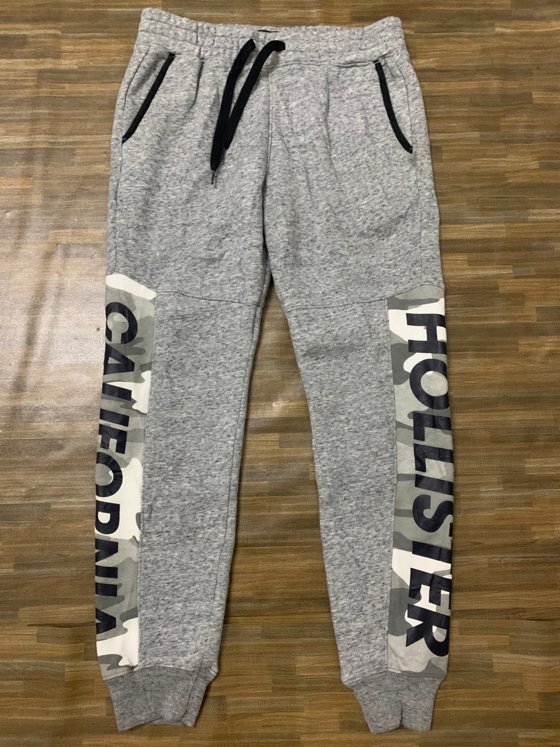 Hollister joggers pants Men s Fashion Bottoms Joggers on Carousell