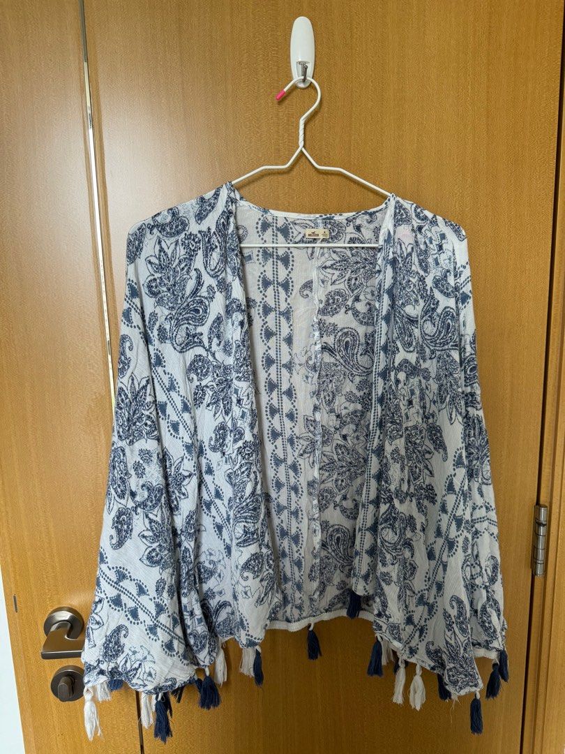 Hollister kimono shirt Carousell