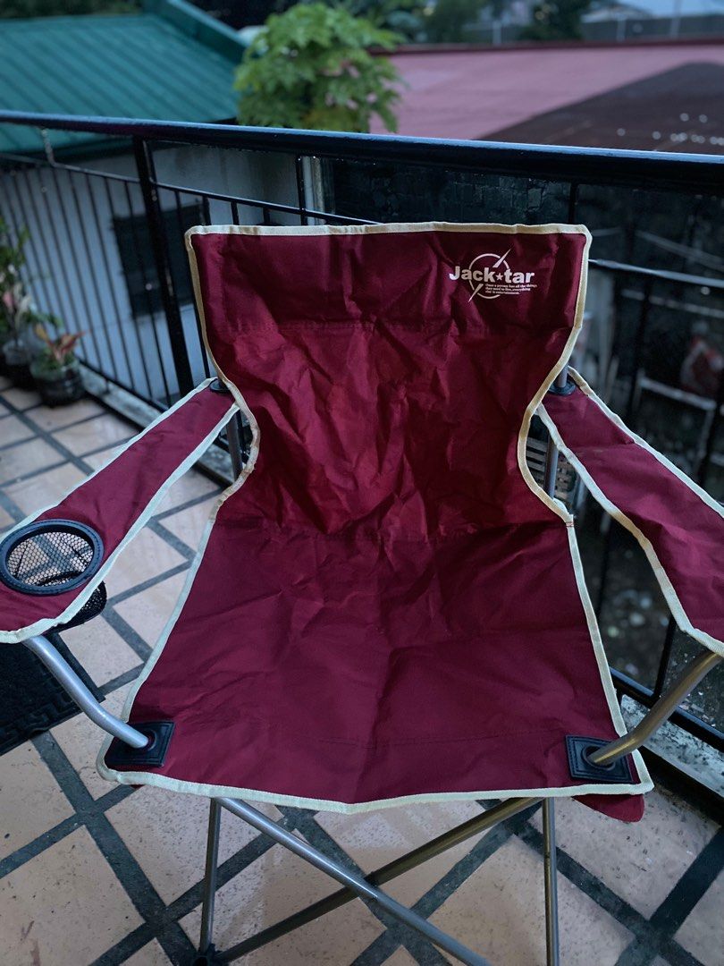 JackTar Camping Chair (Category: Hiking & Camping) located in Muntinlupa City. Submitted by janinaay12 (Listing ID 1316921437, Image 1). Description: .