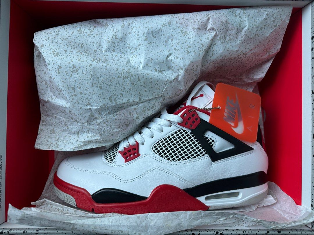 air jordan 4 fire red replica