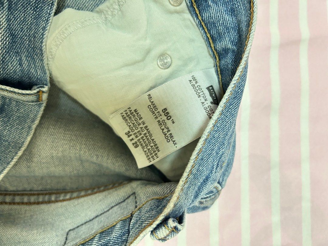 Levis 550 Pants (Category: Jeans) located in Bulacan. Submitted by clncon (Listing ID 1316851835, Image 2). Description: 1,200 each Corduroy - sold.