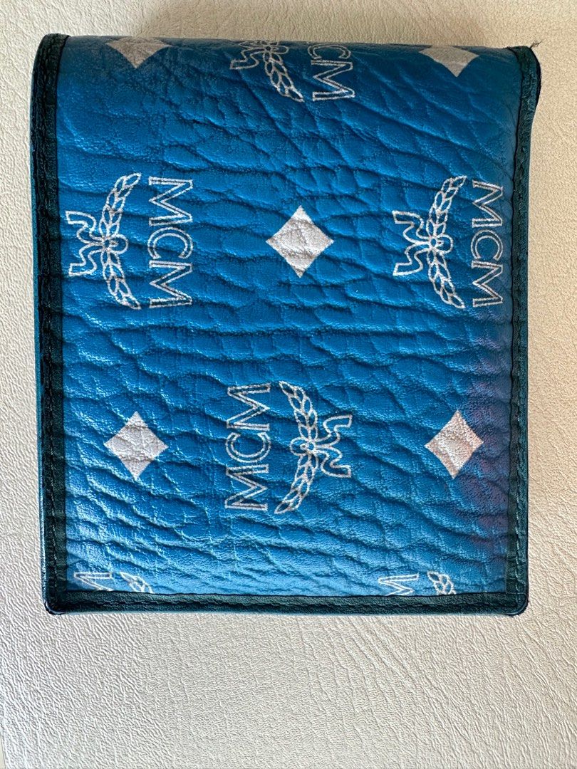 MCM wallet blue