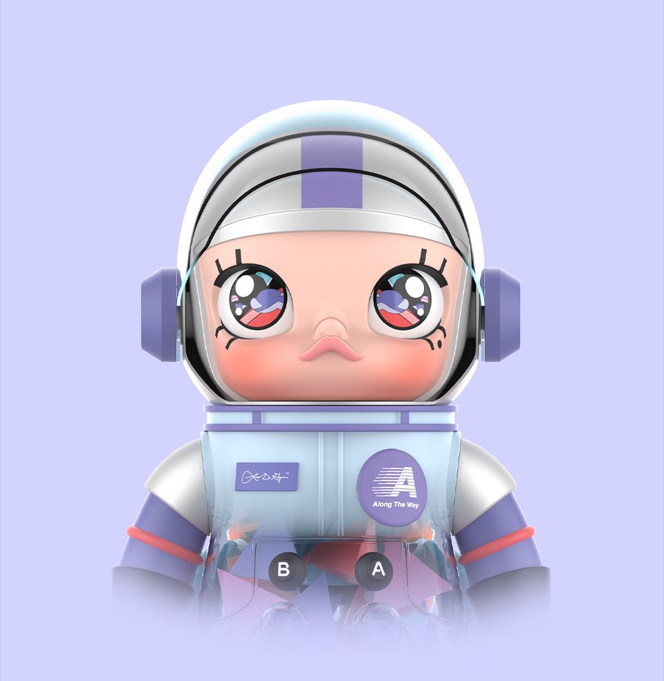 MEGA 400% SPACE MOLLY Louis De Guzman POP MART x Molly 100% Mega