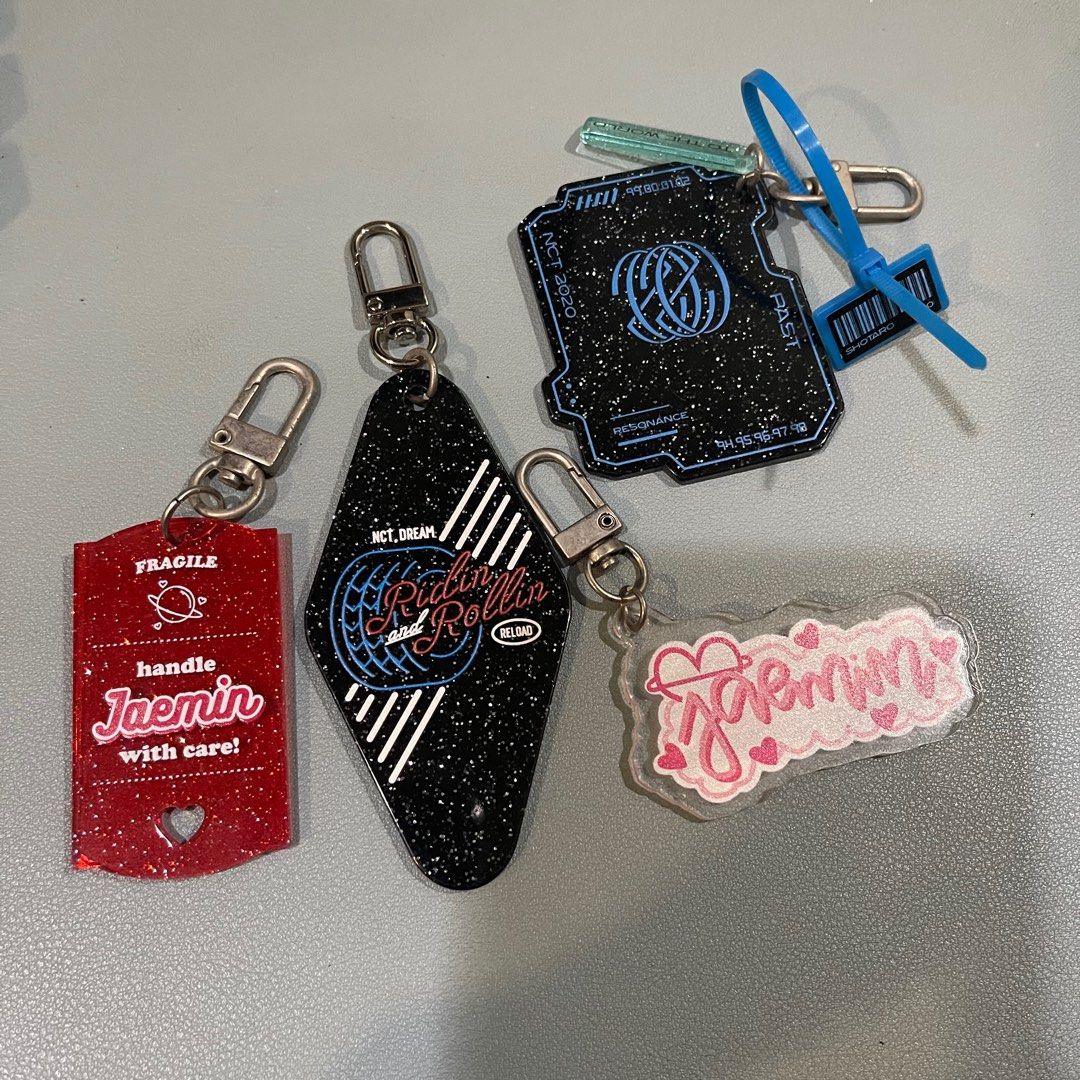 NCT Keychains (Category: K-Wave Merchandise) located in Quezon City. Submitted by b_declutter (Listing ID 1316930622, Image 1). Description: .