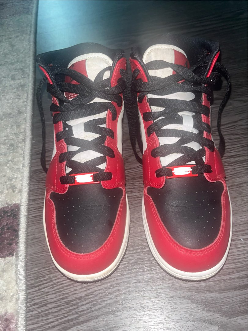 Nike Air Jordan 1s Chicago Red Luxury Sneakers Footwear on Carousell
