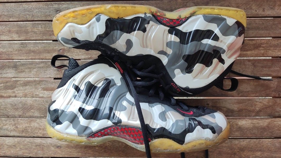 Nike Foamposite Fighter Jet US 9 (Category: Sneakers) located in Quezon City. Submitted by poortwenty (Listing ID 1316912196, Image 3). Description: Nike Foamposite Fighter Jet US 9 P1,500 LAST PRICE Make offer posted price for sure buyer For swap to other retro 90s shoes PM offers, size US 9 only Thanks.