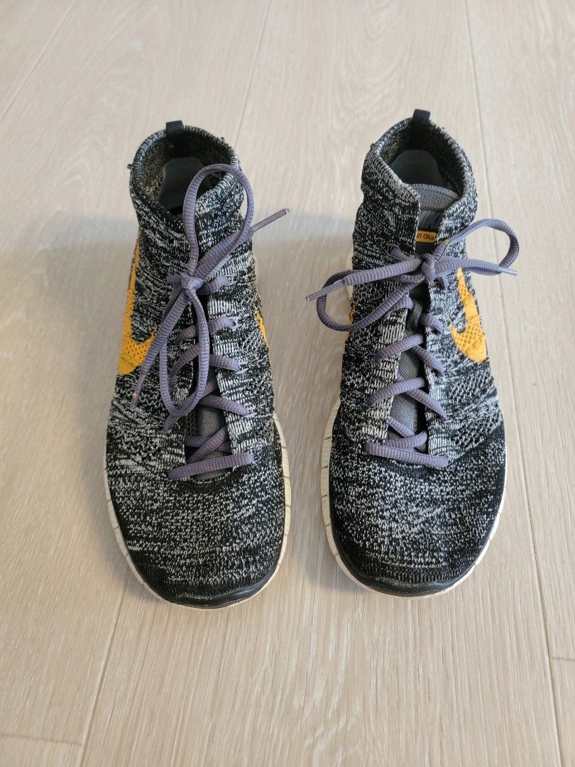 Nike free Flyknit chukka sp grey Carousell