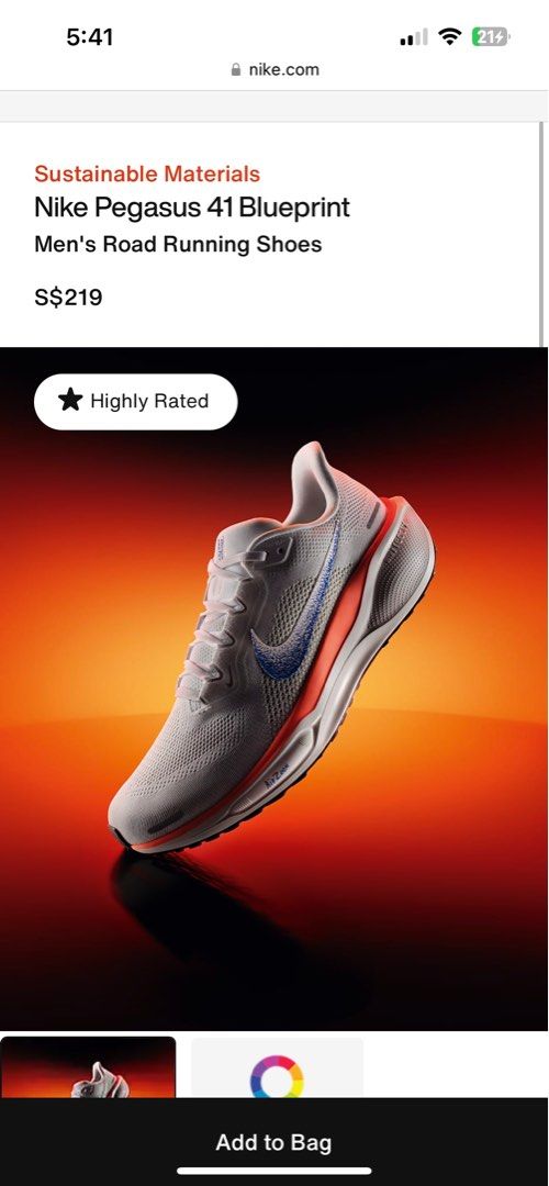 Nike pegasus 219 discount