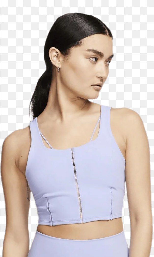 nike yoga luxe infinalon crop top