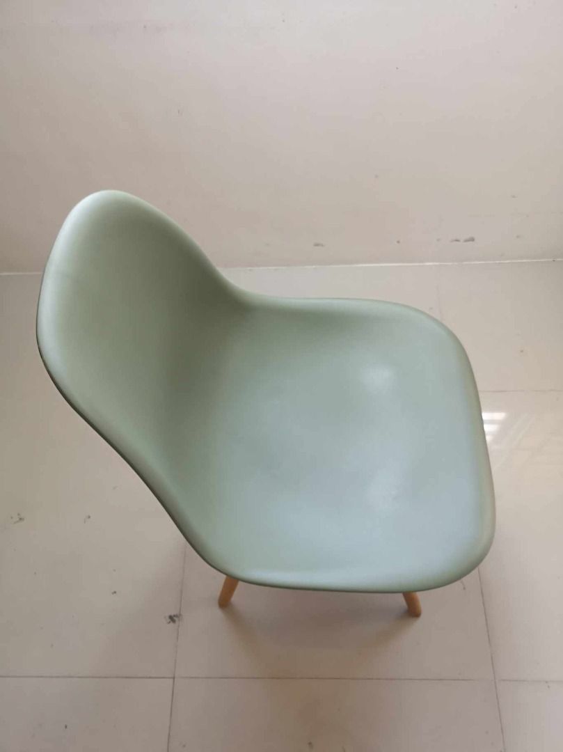Olive Green Kitchen Shell Chair, Furniture & Home Living, Furniture ...