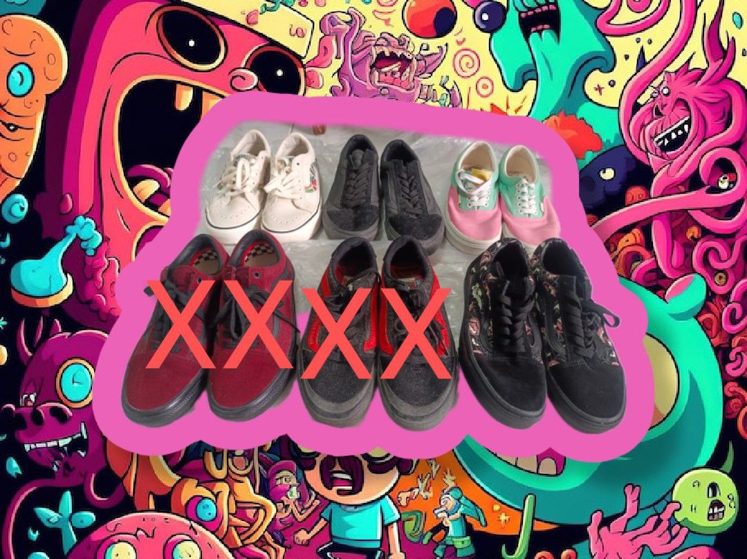 Original Vans Shoes With Free Ninja Pack Courier