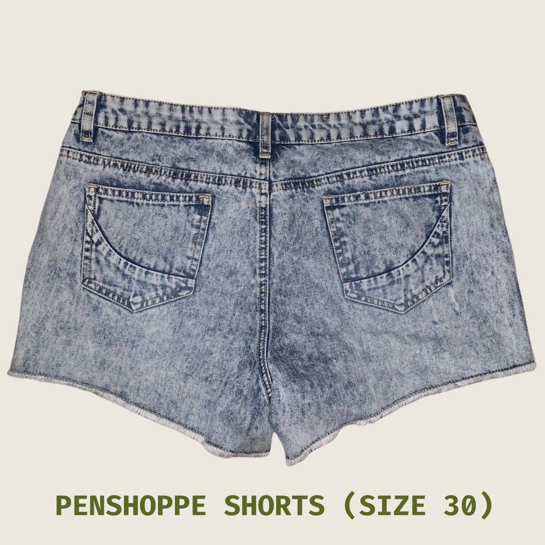 Penshoppe Denim Shorts Women s Fashion Bottoms Shorts on Carousell
