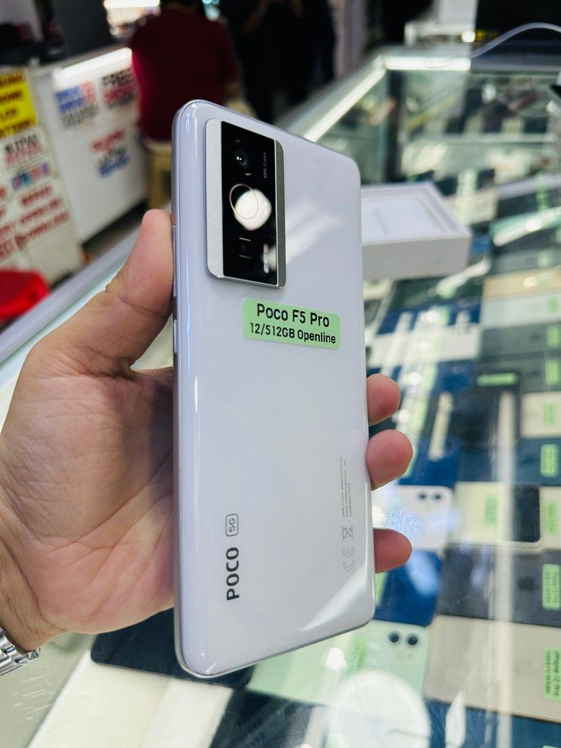 Poco F5 Pro 5G 512gb NTC (Category: Android Others) located in San Juan City. Submitted by javedsgadgetshop (Listing ID 1316827915, Image 3). Description: OPEN FOR INSTALLMENT VIA CREDIT CARD/GGIVES/SPAY/BILLEASE & SWAP/TRADE-IN! WE BUY AND SELL ( ANYKINDS OF UNIT BINIBILI PO NAMIN)! PTPA : Padelete po f bawal Quick Specs : Poco F5 Pro 5G •512gb •NTC Variant •Good batt health •Factory Unlock •95% Smoothness •No hidden issue | No Repaired •100% Au