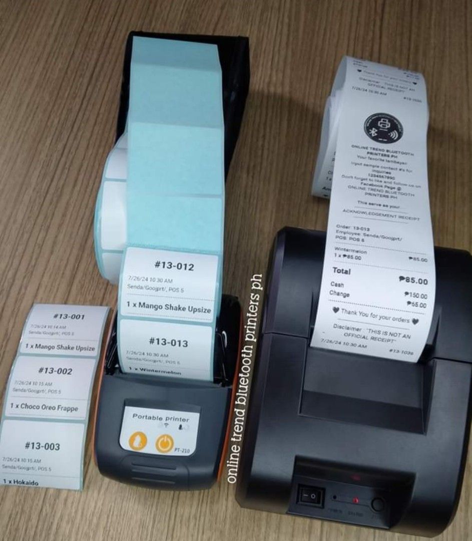 POS 58mm thermal POS receipt printer (Category: Printers, Scanners & Copiers) located in Manila. Submitted by angeldecaa52449 (Listing ID 1317000562, Image 3). Description: same day delivery ✅ cash on delivery via lalamove ✅ gcash payment accepted ✅ open for bulk orders ‼️ message me for more info ☺️.