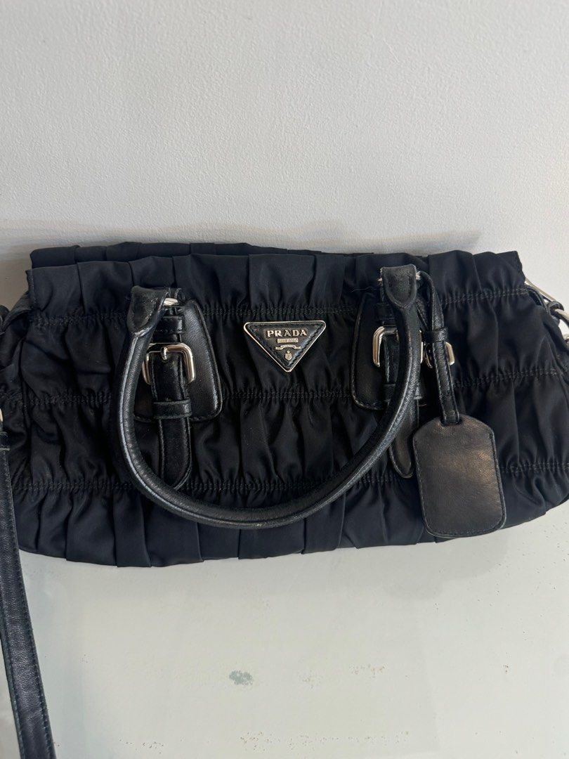 Prada tessuto (Category: Luxury Bags & Wallets) located in Quezon City. Submitted by destashingmycloset (Listing ID 1316958014, Image 1). Description: .