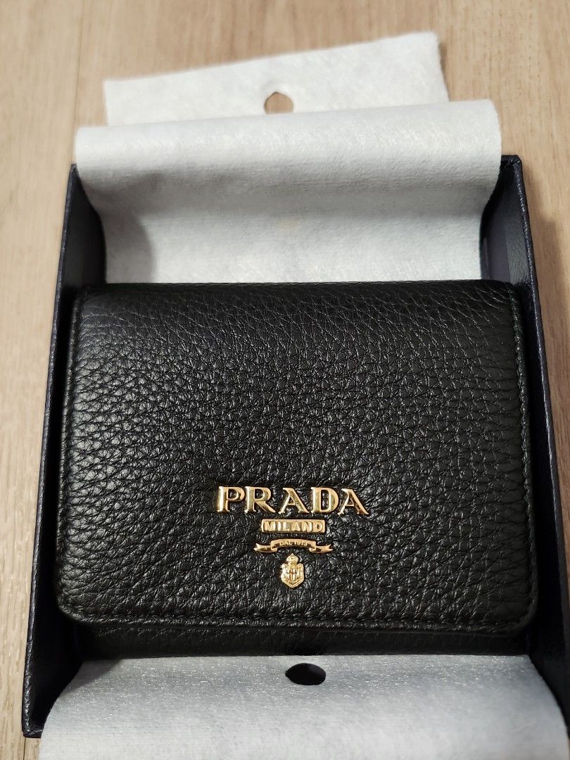 Prada Vitello Grain 1MH176 Nero
