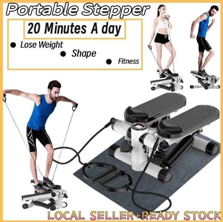 PROMO Left 1 Portable Step Machine Sports Equipment Exercise Fitness Toning Stretching Accessories on Carousell